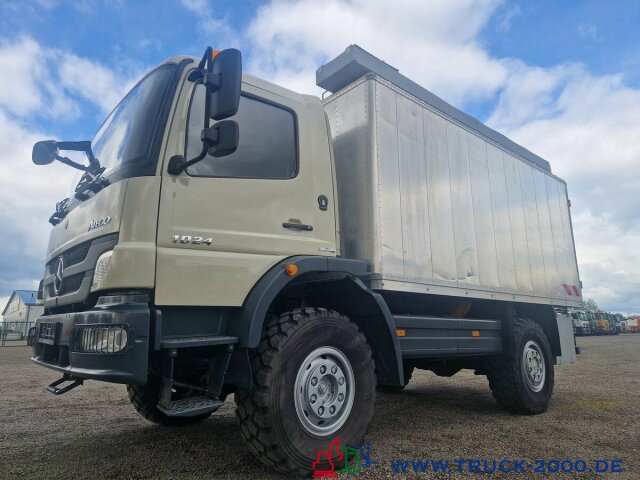 Skapbil Mercedes-Benz Atego 824 4x4 Ideal Werkstatt-Wohn-Expeditionsmobil: bilde 9