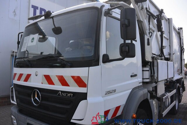 Søppelbil for transport av søppel Mercedes-Benz Axor 2529 Faun Überkopf Frontlader 25 m³ 1.Hand: bilde 6