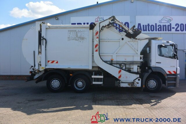 Søppelbil for transport av søppel Mercedes-Benz Axor 2529 Faun Überkopf Frontlader 25 m³ 1.Hand: bilde 8