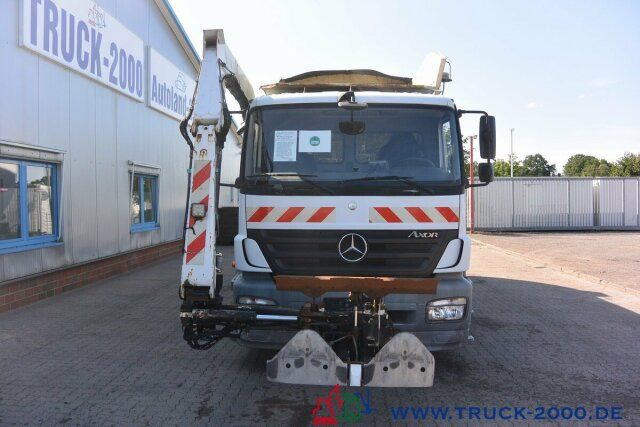 Søppelbil for transport av søppel Mercedes-Benz Axor 2529 Faun Überkopf Frontlader 25 m³ 1.Hand: bilde 10