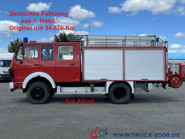 Mercedes-Benz LK 1222 4x4 Ziegler Feuerwehr 1620 L.Tank +Pumpe - Skapbil: bilde 1 Mercedes-Benz LK 1222 4x4 Ziegler Feuerwehr 1620 L.Tank +Pumpe - Skapbil: bilde 1