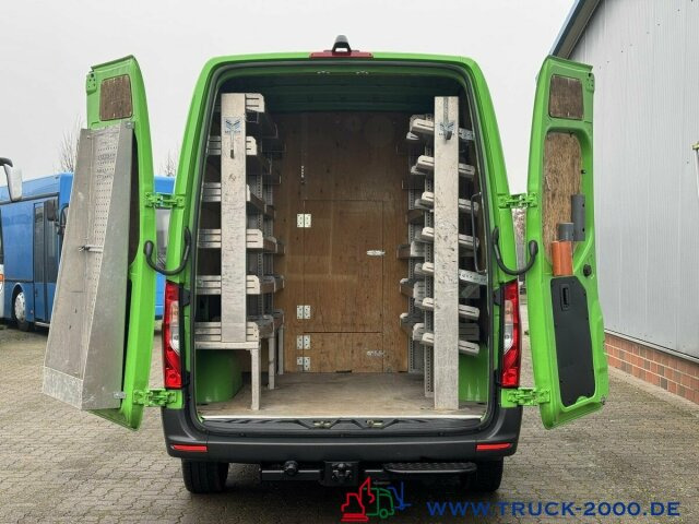 Kassebil, Varebil med dobbelt førerhus Mercedes-Benz Sprinter 317 CDI Mixto 5 Sitze AHK 3.500kg Klima: bilde 9