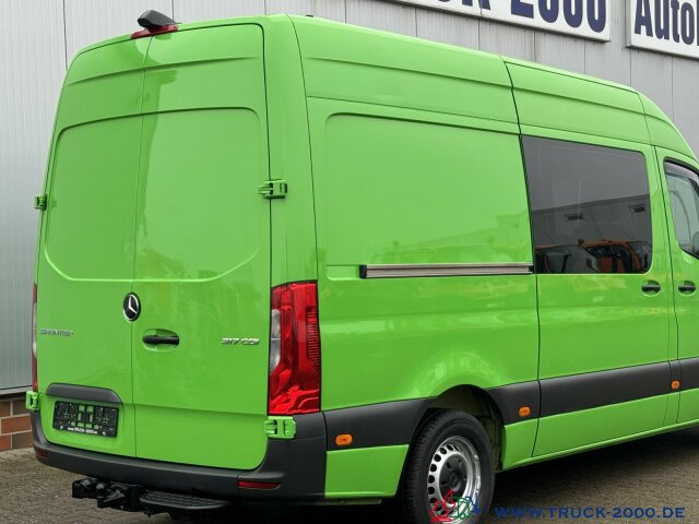 Kassebil, Varebil med dobbelt førerhus Mercedes-Benz Sprinter 317 CDI Mixto 5 Sitze AHK 3.500kg Klima: bilde 15
