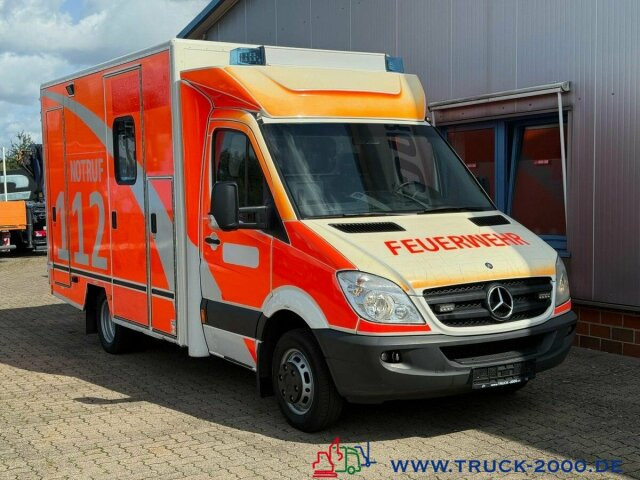 Ambulanse Mercedes-Benz Sprinter 516 Fahrtec RTW Luftfederung 1. Hand: bilde 10