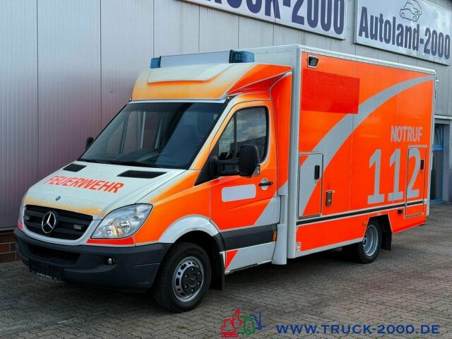Ambulanse Mercedes-Benz Sprinter 516 Fahrtec RTW Luftfederung 1. Hand: bilde 9