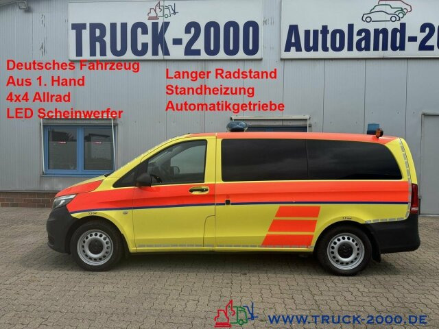 Mercedes-Benz Vito 116 CDI 4x4 Notarzt Rettung Ambulance - Ambulanse: bilde 1 Mercedes-Benz Vito 116 CDI 4x4 Notarzt Rettung Ambulance - Ambulanse: bilde 1