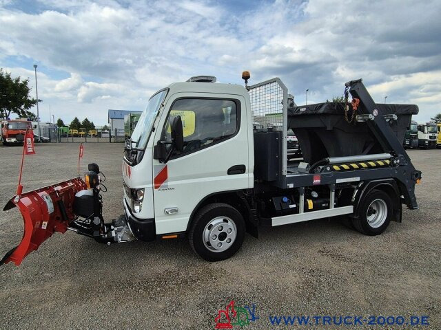 Mitsubishi Canter Fuso 6S15 Winter Schneeschild Salzstreuer - Liftdumper lastebil: bilde 2 Mitsubishi Canter Fuso 6S15 Winter Schneeschild Salzstreuer - Liftdumper lastebil: bilde 2
