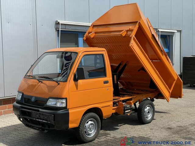 Søppelbil Piaggio Porter Kipper Müllwagen- Gehweg Reinigung 1.Hand: bilde 9