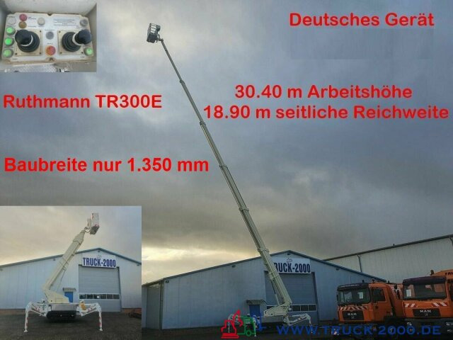 Ruthmann Raupen Arbeitsbühne 30.40 m / seitlich 18.90 m - Teleskoplift, Edderkopplift: bilde 1 Ruthmann Raupen Arbeitsbühne 30.40 m / seitlich 18.90 m - Teleskoplift, Edderkopplift: bilde 1