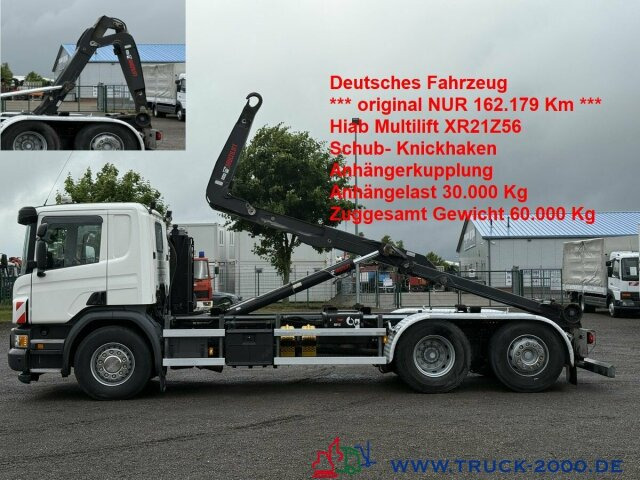 Scania P 410 Hiab Lenkbare Nachlauf Liftachse Nur162TKM - Krokbil: bilde 1 Scania P 410 Hiab Lenkbare Nachlauf Liftachse Nur162TKM - Krokbil: bilde 1