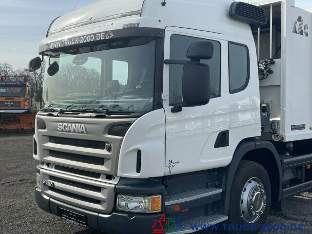 Søppelbil for transport av søppel Scania P320 Haller 21m³ Schüttung C-Trace Ident.4 Sitze: bilde 7