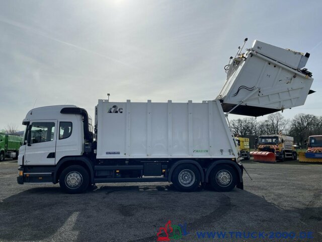 Søppelbil for transport av søppel Scania P320 Haller 21m³ Schüttung C-Trace Ident.4 Sitze: bilde 10