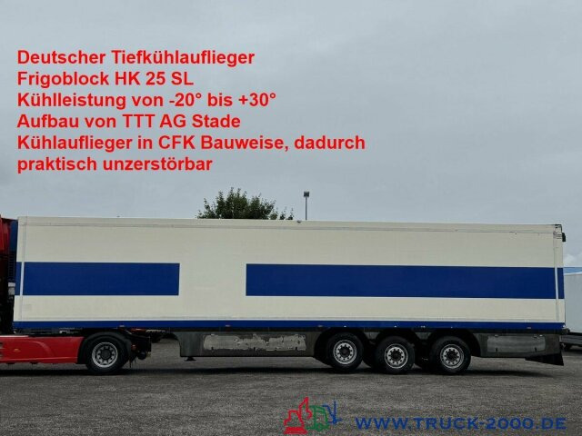 TTT Tiefkühler 30t. Nutzlast Frigoblock HK 25 SL - Kjølesemi: bilde 1 TTT Tiefkühler 30t. Nutzlast Frigoblock HK 25 SL - Kjølesemi: bilde 1