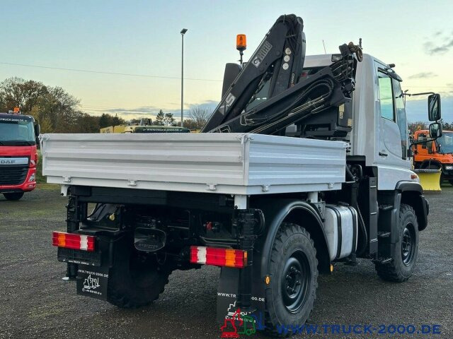 Planbil, Kranbil Unimog U 300 4x4 Hiab Kran Fernbedienung Nur 78.144 Km: bilde 11