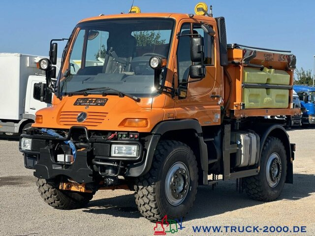 Brøytebil Unimog U400 Winterdienst Salzstreuer - *Schneeschild*: bilde 13