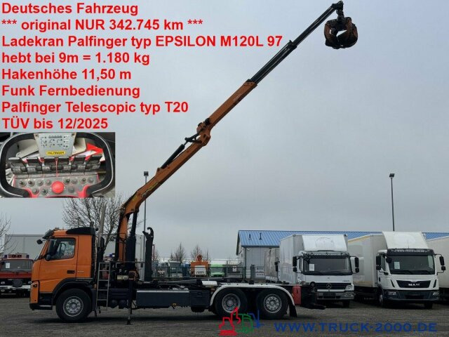 Volvo 370 Palfinger Kran 9m=1.180kg 5+6 Steuerkreis FB - Krokbil, Kranbil: bilde 1 Volvo 370 Palfinger Kran 9m=1.180kg 5+6 Steuerkreis FB - Krokbil, Kranbil: bilde 1
