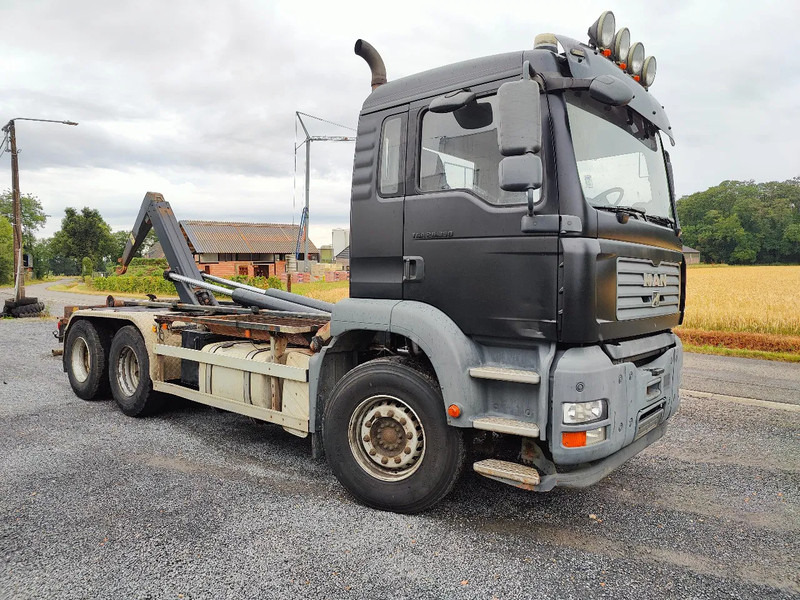 MAN TGA 26.350 6x4 Container AJK Euronorm 3 - Krokbil: bilde 1 MAN TGA 26.350 6x4 Container AJK Euronorm 3 - Krokbil: bilde 1