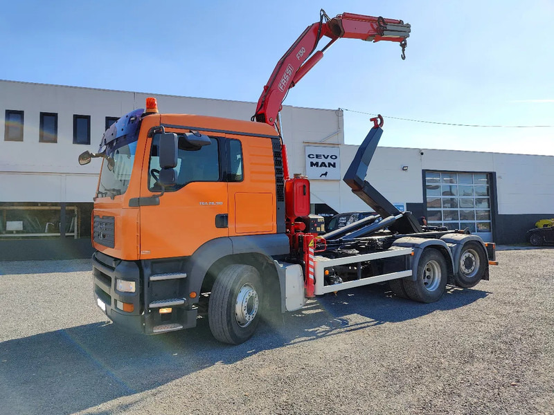 MAN TGA 28.310 Container / Fassi F130 - Krokbil, Kranbil: bilde 4 MAN TGA 28.310 Container / Fassi F130 - Krokbil, Kranbil: bilde 4