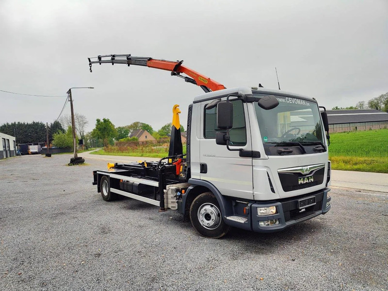 MAN TGL 12.250 Container + Palfinger PK5001 Remote - Krokbil, Kranbil: bilde 2 MAN TGL 12.250 Container + Palfinger PK5001 Remote - Krokbil, Kranbil: bilde 2
