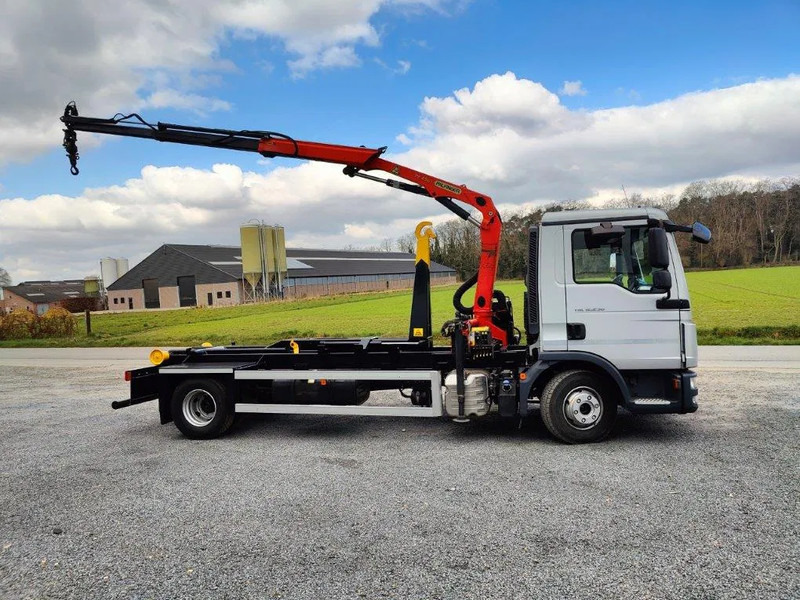 MAN TGL 12.250 Containersysteem Jimeca met kraan Palfinger PK4501 - Krokbil, Kranbil: bilde 4 MAN TGL 12.250 Containersysteem Jimeca met kraan Palfinger PK4501 - Krokbil, Kranbil: bilde 4