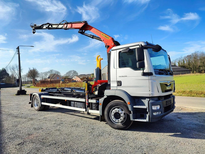 MAN TGM 18.290 Container + Palfinger PK13001 - Krokbil, Kranbil: bilde 1 MAN TGM 18.290 Container + Palfinger PK13001 - Krokbil, Kranbil: bilde 1