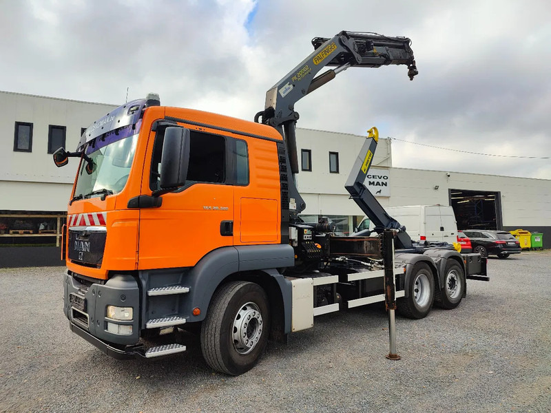 MAN TGS 26.320 Palfinger PK20002 Cotainer Marrel - Krokbil, Kranbil: bilde 1 MAN TGS 26.320 Palfinger PK20002 Cotainer Marrel - Krokbil, Kranbil: bilde 1