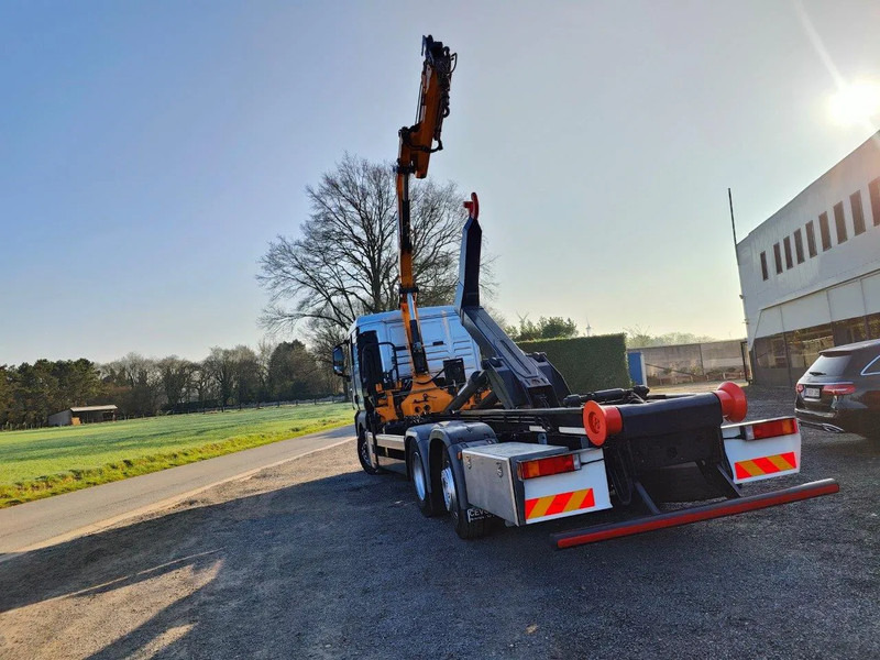 MAN TGX 26.400 6x2 Euro5 Container LEEBUR + Crane Effer 145 - Krokbil, Kranbil: bilde 3 MAN TGX 26.400 6x2 Euro5 Container LEEBUR + Crane Effer 145 - Krokbil, Kranbil: bilde 3