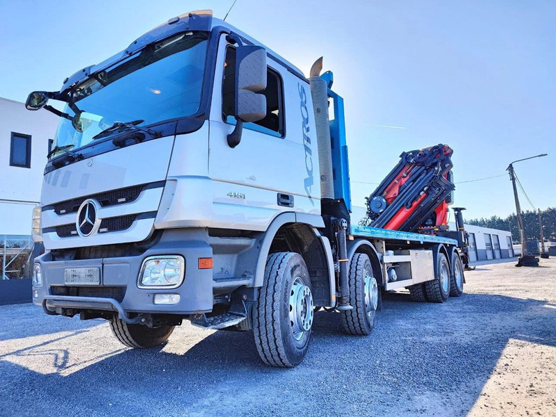 Mercedes-Benz Actros 4151 V8 8x4 Palfinger PK78002 - Kranbil: bilde 1 Mercedes-Benz Actros 4151 V8 8x4 Palfinger PK78002 - Kranbil: bilde 1