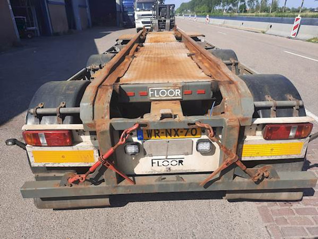 Floor FLA-3-101 - Container-transport/ Vekselflak semitrailer: bilde 3 Floor FLA-3-101 - Container-transport/ Vekselflak semitrailer: bilde 3