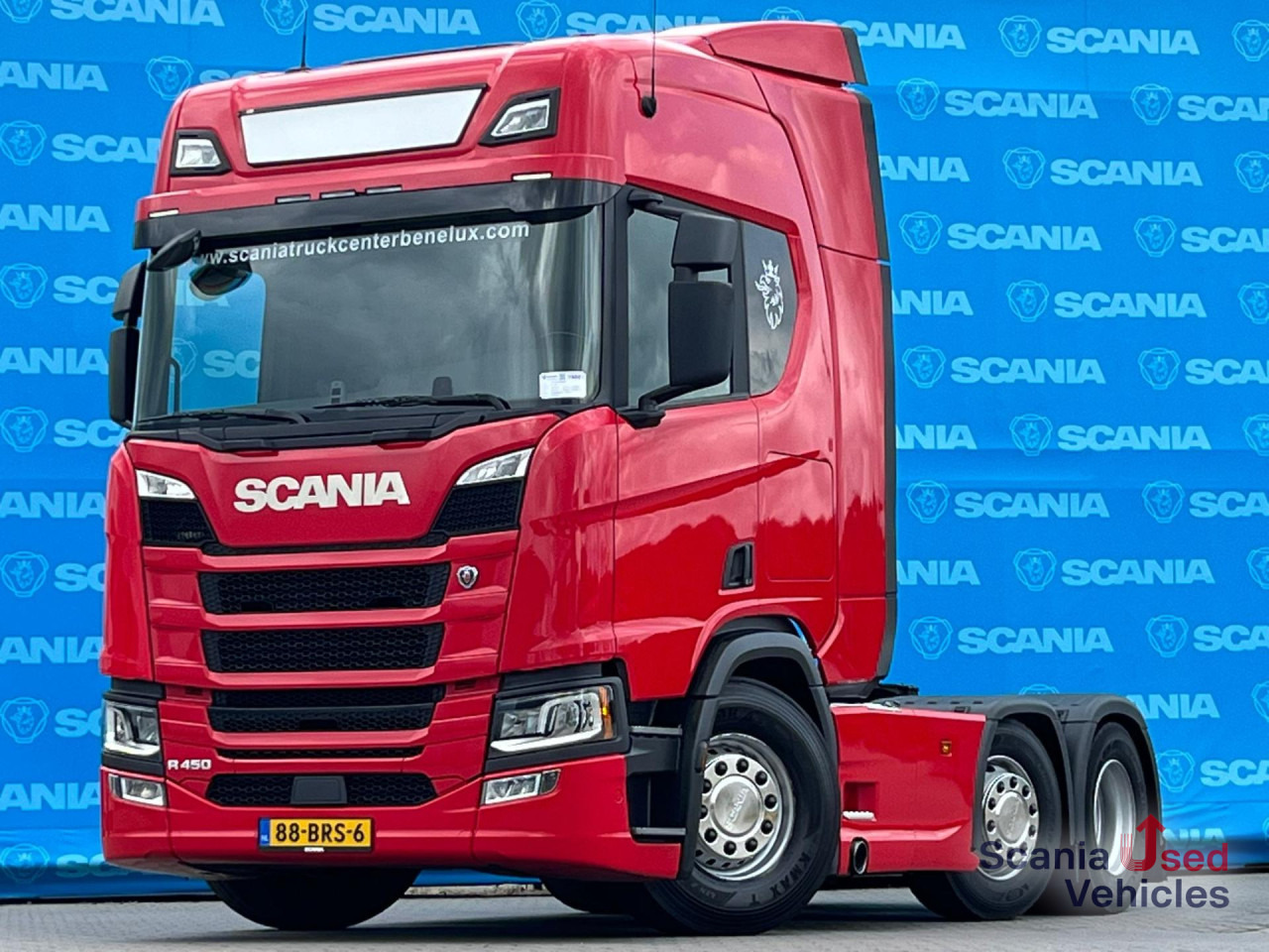 Trekkvogn SCANIA R 450 A6x2/4NA RETARDER PTO LED NAVI: bilde 1