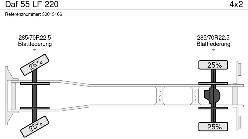 Skapbil DAF 55 LF 220: bilde 13