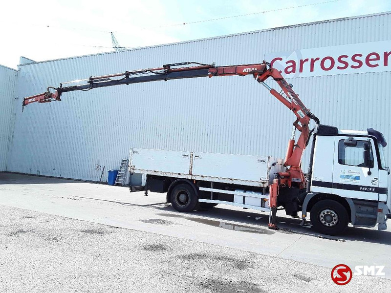 Mercedes-Benz Actros 1831 Atlas Ak140.1A4+remote lames steel 165000km - Planbil, Kranbil: bilde 4 Mercedes-Benz Actros 1831 Atlas Ak140.1A4+remote lames steel 165000km - Planbil, Kranbil: bilde 4