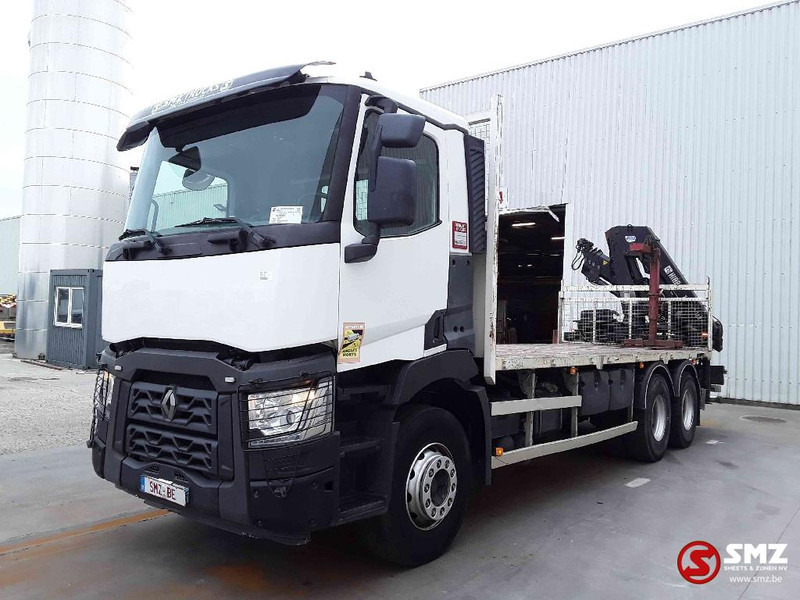 Renault C 380 hiab 188-3 remote - Planbil, Kranbil: bilde 3 Renault C 380 hiab 188-3 remote - Planbil, Kranbil: bilde 3