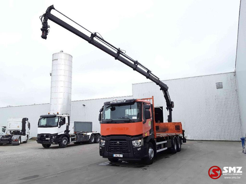Renault C 430 Hiab 188_es 5+remote - Planbil, Kranbil: bilde 3 Renault C 430 Hiab 188_es 5+remote - Planbil, Kranbil: bilde 3