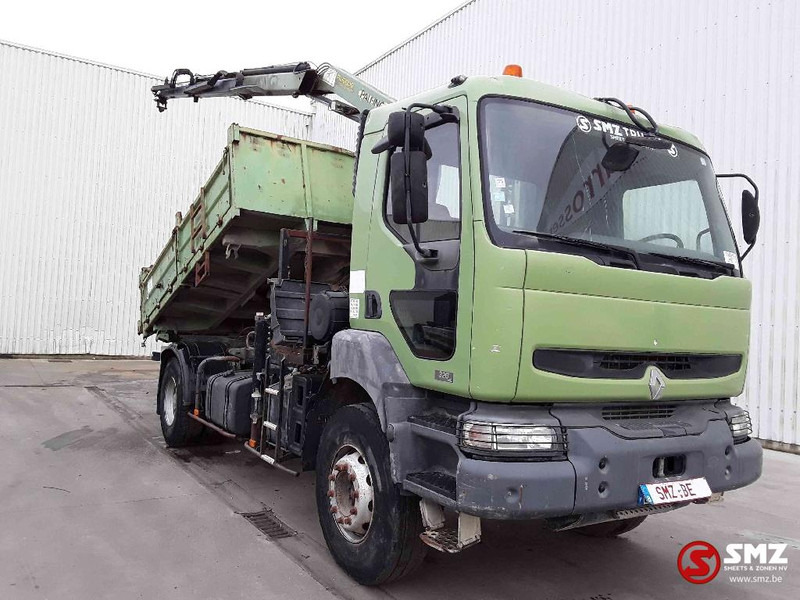 Renault Kerax 320 palfinger pk 1000-remote - Tippbil, Kranbil: bilde 1 Renault Kerax 320 palfinger pk 1000-remote - Tippbil, Kranbil: bilde 1
