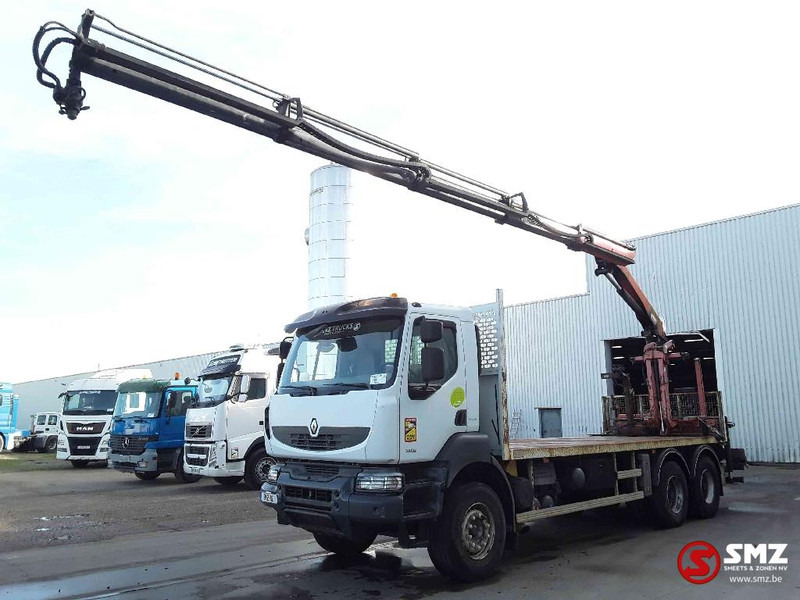 Renault Kerax 380 - Planbil, Kranbil: bilde 4 Renault Kerax 380 - Planbil, Kranbil: bilde 4