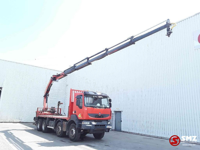 Renault Kerax 430 - Planbil, Kranbil: bilde 1 Renault Kerax 430 - Planbil, Kranbil: bilde 1
