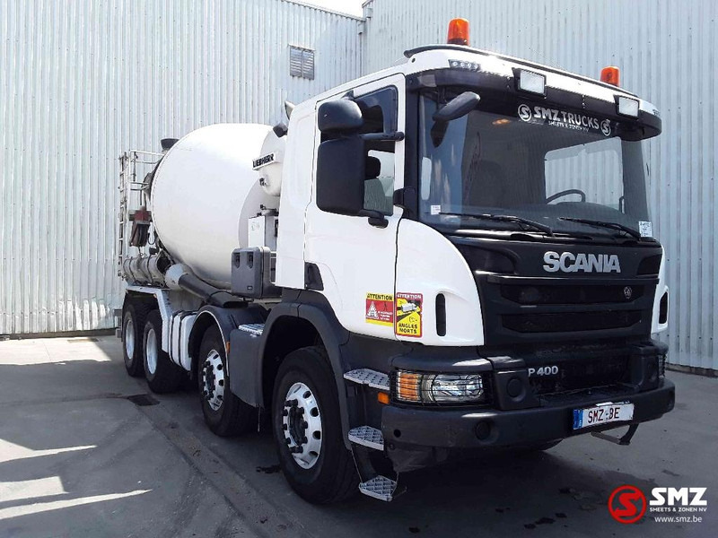 Scania P 400 8m3 + transportband - Betongbil: bilde 1 Scania P 400 8m3 + transportband - Betongbil: bilde 1