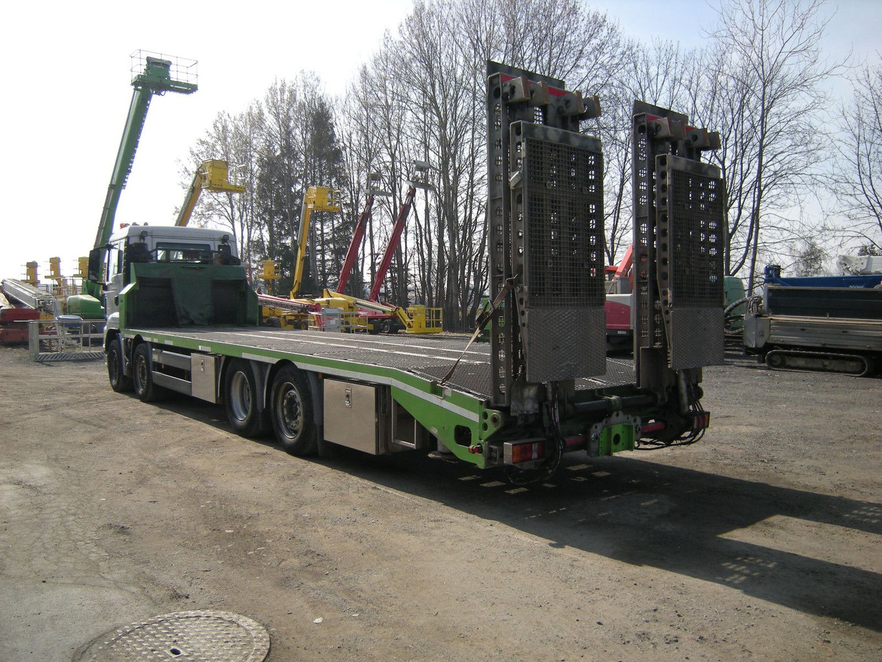 MAN 35.400, Zanner Plateau, Rampen, Winde - Bergingsbil: bilde 4 MAN 35.400, Zanner Plateau, Rampen, Winde - Bergingsbil: bilde 4