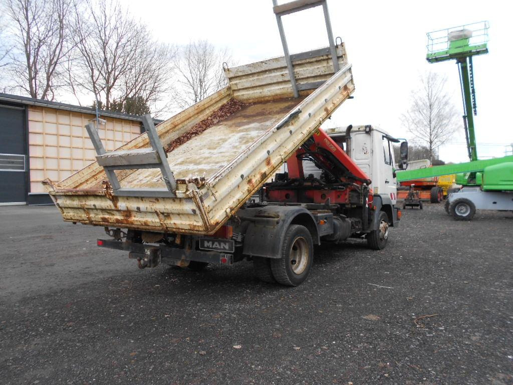 MAN MAN LE8.150 mit Palfinger PKG7001 MAN LE8.150 mit Palfinger PKG7001 - Tippbil, Kranbil: bilde 4 MAN MAN LE8.150 mit Palfinger PKG7001 MAN LE8.150 mit Palfinger PKG7001 - Tippbil, Kranbil: bilde 4