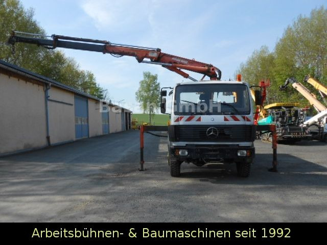 Mercedes-Benz MB 1717 AK Kipper Allrad mit Kran Atlas 100.1 - Tippbil, Kranbil: bilde 5 Mercedes-Benz MB 1717 AK Kipper Allrad mit Kran Atlas 100.1 - Tippbil, Kranbil: bilde 5