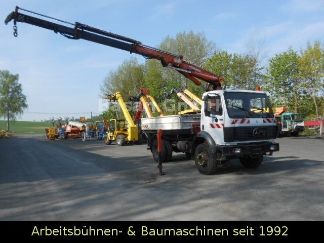 Mercedes-Benz MB 1717 AK Kipper Allrad mit Kran Atlas 100.1 - Tippbil, Kranbil: bilde 2 Mercedes-Benz MB 1717 AK Kipper Allrad mit Kran Atlas 100.1 - Tippbil, Kranbil: bilde 2
