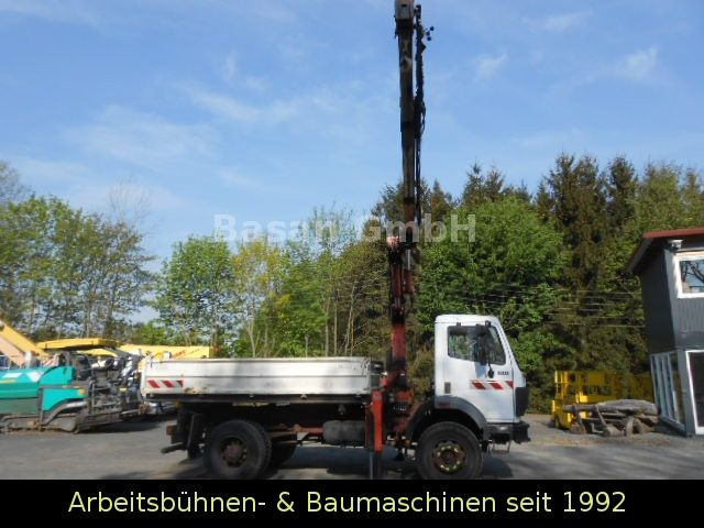 Tippbil, Kranbil Mercedes-Benz MB 1717 AK Kipper Allrad mit Kran Atlas 100.1: bilde 6