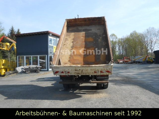 Tippbil, Kranbil Mercedes-Benz MB 1717 AK Kipper Allrad mit Kran Atlas 100.1: bilde 28