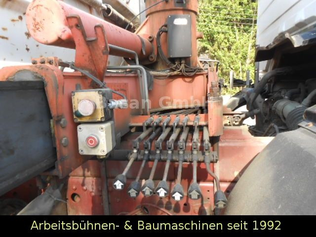 Tippbil, Kranbil Mercedes-Benz MB 1717 AK Kipper Allrad mit Kran Atlas 100.1: bilde 15