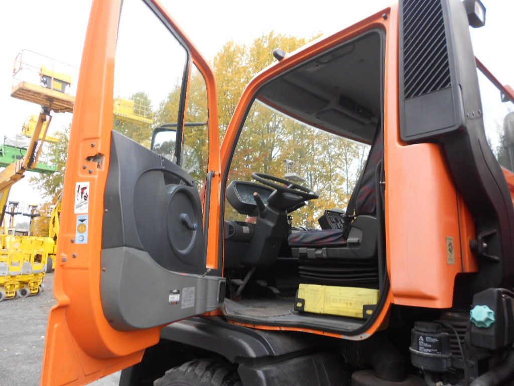 Planbil, Kranbil Unimog U400 mit Kran Palfinger PK11502: bilde 11