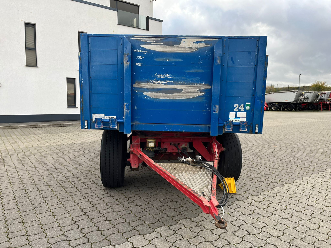 Kempf PA18 Baustoff Unfall Fahrbereit - Planhenger/ Flathenger: bilde 3 Kempf PA18 Baustoff Unfall Fahrbereit - Planhenger/ Flathenger: bilde 3