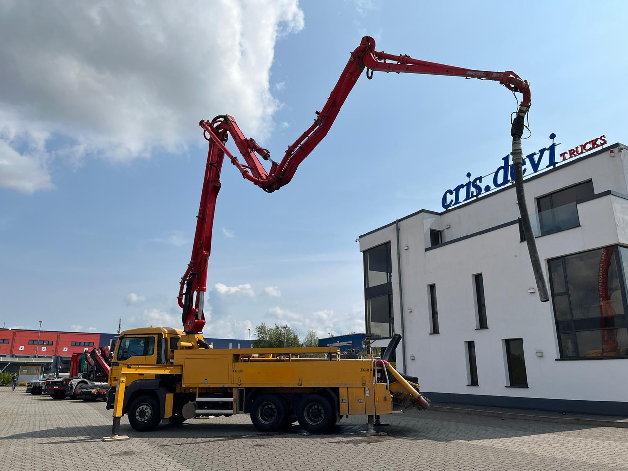 MAN 26.360 6x4 Putzmeister 24 m Hallenpumpe - Betongpumpe: bilde 2 MAN 26.360 6x4 Putzmeister 24 m Hallenpumpe - Betongpumpe: bilde 2