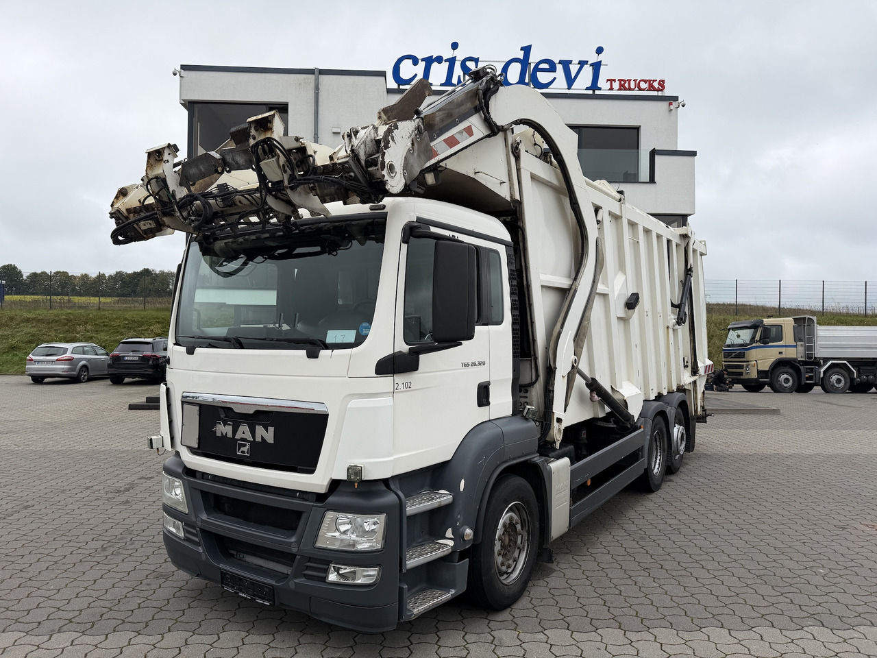 MAN TGS 26.320 6x2 BL Faun Frontlader - Søppelbil: bilde 1 MAN TGS 26.320 6x2 BL Faun Frontlader - Søppelbil: bilde 1