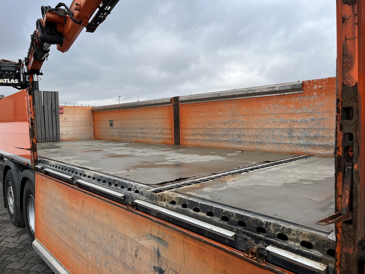 MAN TGX 26.480 6x2 Atlas 145.2 Baustoff - Planbil, Kranbil: bilde 5 MAN TGX 26.480 6x2 Atlas 145.2 Baustoff - Planbil, Kranbil: bilde 5